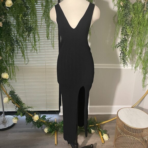 Michael Costello | Variegated Rib Bodycon Dress - Picture 1 of 6